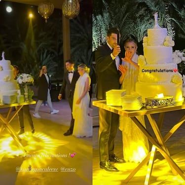 Enzo Zidane y Karen Gon?alves se casan