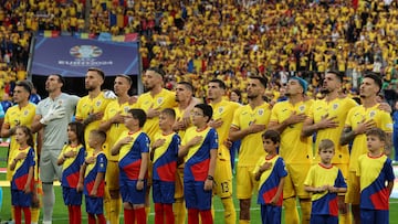 Jugadores de Rumanía.