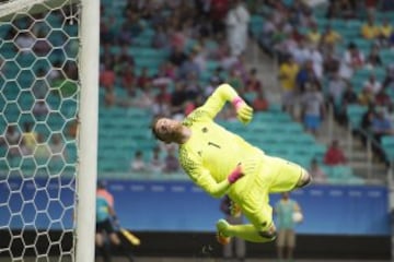 Te presentamos el partido de la Selección Mexicana ante Alemania en Rio que abrió la participación del cuadro del Potro Gutiérrez.