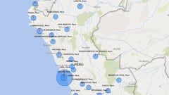 Mapa de casos por coronavirus por departamento en Perú: hoy, 24 de abril