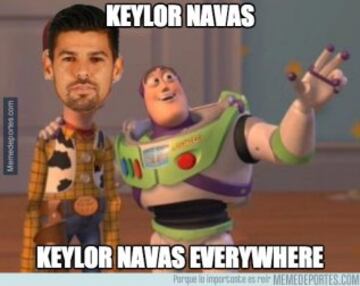 Los memes de la actuación de Keylor Navas ante el Celta