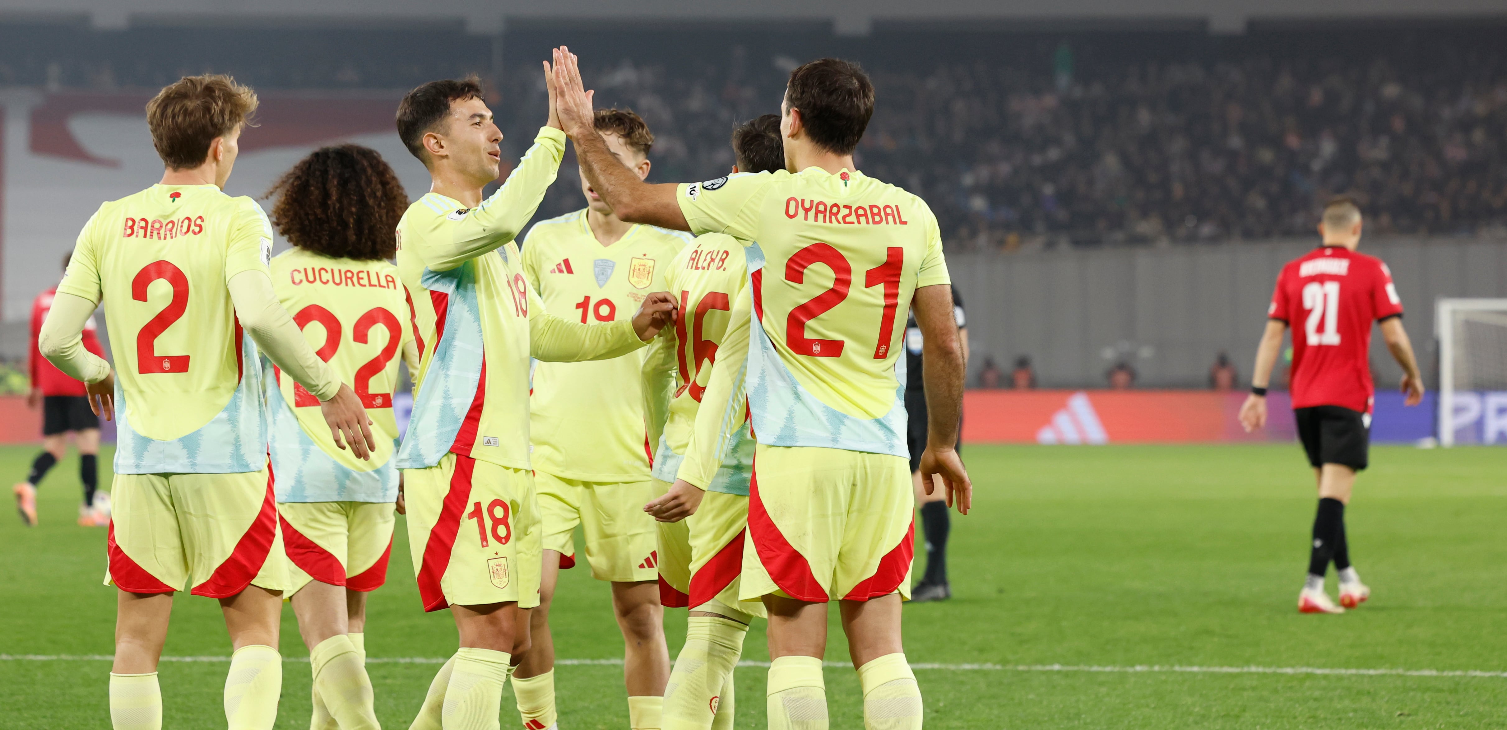 Aprobados y suspensos de España en Georgia: el lío con el Barça por Lamine, gratuito