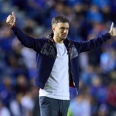Los números de Martín Anselmi en Cruz Azul