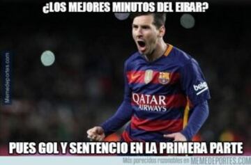 Los memes más divertidos del Eibar-Barcelona