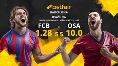 FC Barcelona vs. CA Osasuna: horario, TV, estadísticas, clasificación y pronósticos
