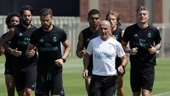 Zidane saca el látigo: aumenta
la carga de trabajo físico