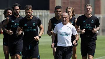 Zidane saca el látigo: aumenta
la carga de trabajo físico