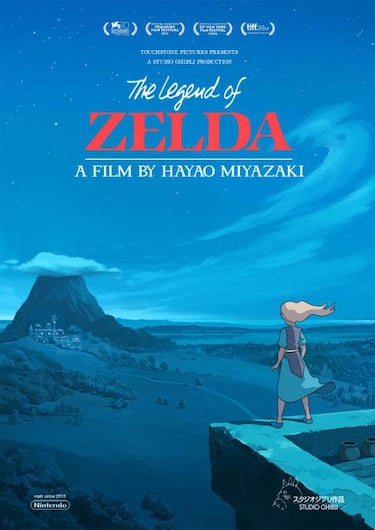 The Legend of Zelda al estilo del Studio Ghibli