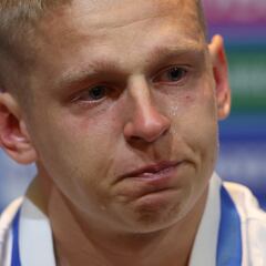 Teary Zinchenko hopes for World Cup playoff win for Ukraine