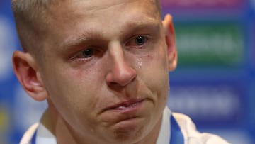 Teary Zinchenko hopes for World Cup playoff win for Ukraine