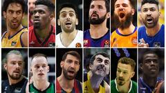 Los 12 participantes en la fase final de la Liga Endesa   ACB PHOTO  15/06/2020