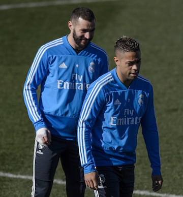 El Madrid entrena pensando en el Girona