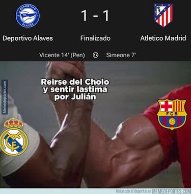 La polémica del Rayo-Barça, la derrota del City... Los mejores memes de la jornada