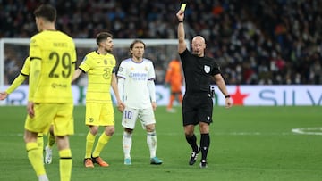 Szymon Marciniak, en su último partido en la Champions League entre el Real Madrid y el Chelsea.