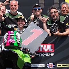 Ana Carrasco, histórica: primera mujer en liderar un Mundial FIM