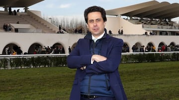 Álvaro de la Fuente, presidente del hipódromo de La Zarzuela.