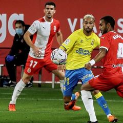 Combate nulo entre Girona y Las Palmas en Montilivi