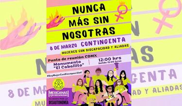 Marcha Día de la Mujer CDMX: contingentes, horarios y puntos de reunión este 2024