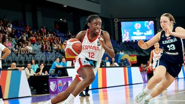 Resumen y resultado del España - Eslovenia: final Eurobasket sub-16 femenino