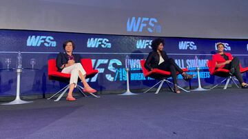 En el WFS debati&oacute; sobre los nuevos retos tras el &eacute;xito del Mundial de Francia y los pasos que deben seguir las mujeres, clubes y marcas para el crecimiento del f&uacute;tbol femenino.