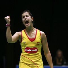 Marín takes first step to All England defence