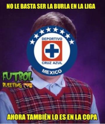 Los memes de Cruz Azul tras su eliminación en Copa MX