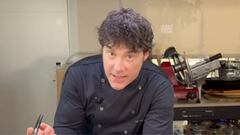 Chef Jordi Cruz: “El huevo a baja temperatura es especial, se coloca en una cuchara con agujeros para quitar el exceso de clara”