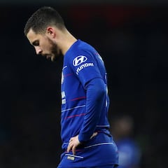 El mapa de calor demuestra que Hazard está siendo desperdiciado por Sarri