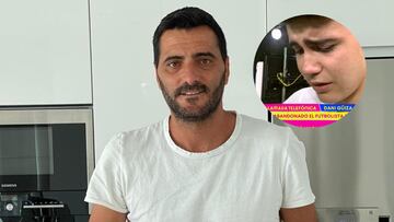 Dani Güiza rompe a llorar en plena conexión telefónica con ‘Sálvame’ por su hijo