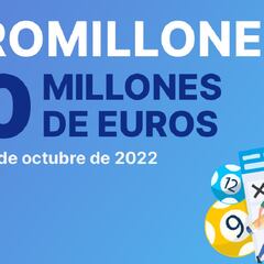 Euromillones: comprobar los resultados del sorteo de hoy, martes 4 de octubre