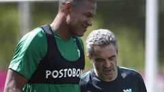 Lillo poco a poco toma confianza con los capitanes de Nacional