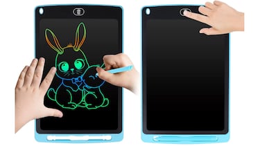 La mejor pizarra digital para ni?os: en cuatro colores y tama?os, porttil y fcil de usar
