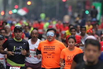 Las mejores imágenes del Maratón de la Ciudad de México