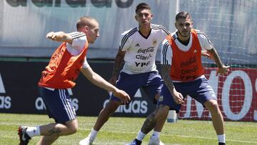 Argentina, una selección sin glamour que no llena la cancha