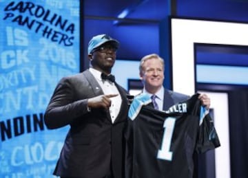 Vernon Butler seleccionado por los Carolina Panthers.