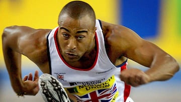 El vallista británico Colin Jackson.