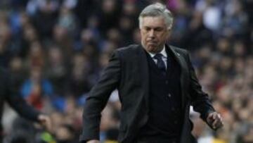 Ancelotti cumple mañana cien partidos en el banquillo del Madrid.