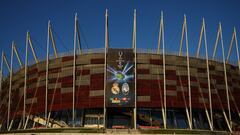 Why is the UEFA Super Cup between Real Madrid and Atalanta played in Warsaw, Poland?