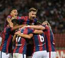 San Lorenzo se hizo fuerte en Venezuela y con uno menos derrotó a Estudiantes de Mérida