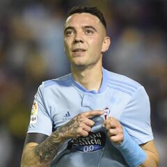 Iago Aspas inicia hoy su carrera para alcanzar a Quini