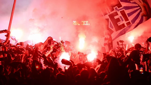 Así empezó la clasificación: marea de ilusión camino de Anoeta