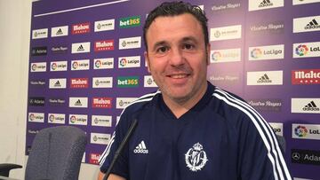 Sergio González: "Es un privilegio entrenar al Real Valladolid"
