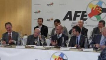 <b>PRESIDENTE. </b>Rubiales está "abrumado" por el nivel del Consejo.