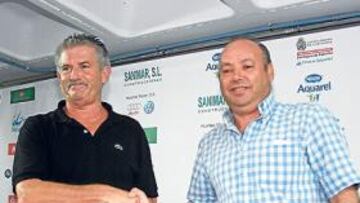 <b>HICIERON LAS PACES. </b>El concejal Gómez López y Paco Gómez.