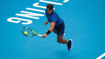 Nadal derriba a Isner y jugará semifinales contra Dimitrov