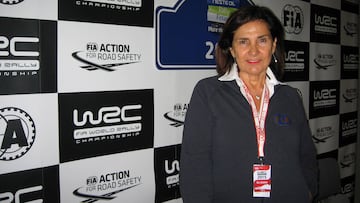 Michele Mouton, la presidenta de la Comisión de la Mujer de la FIA.