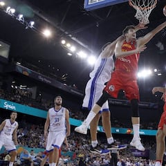 Juancho Hernangómez, un ángel vuela en Cluj-Napoca