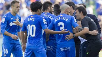 Jugadores del Getafe