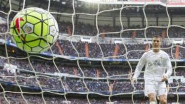 Cristiano marca el 4-1 frente al Celta.