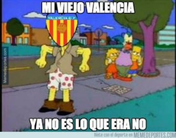 Mourinho y el Valencia, en los mejores memes del fin de semana